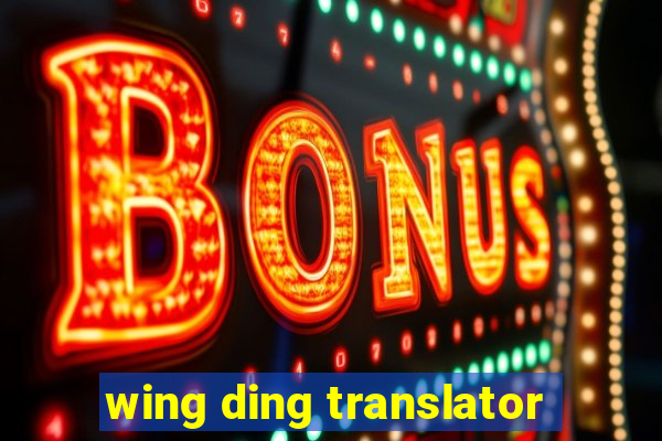 wing ding translator